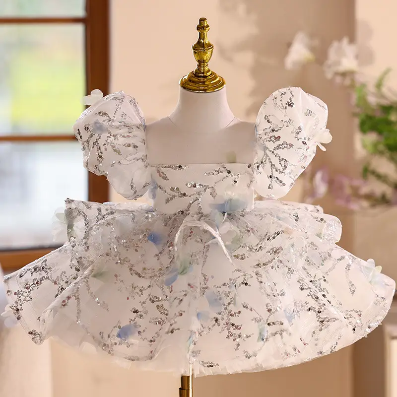 Performance Costume Girls' Birthday Umbrella Princess Dress