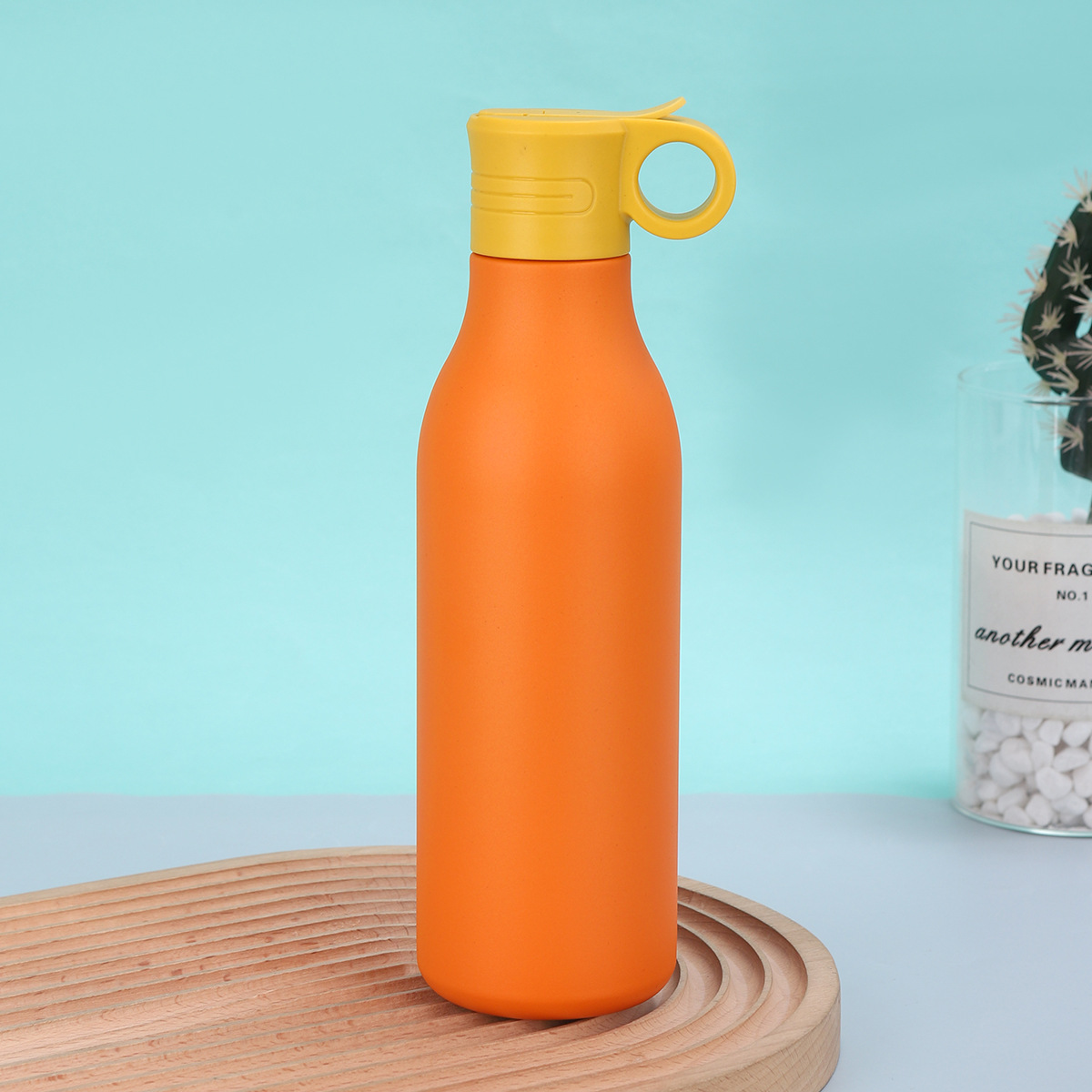 Creative Dopamine Portable Lid Cup Portable Anti-fall