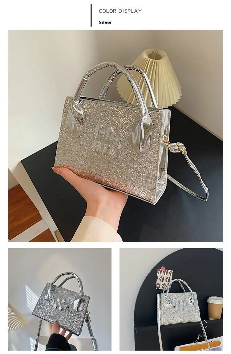 Retro Women's Handbags Women's Casual Texture