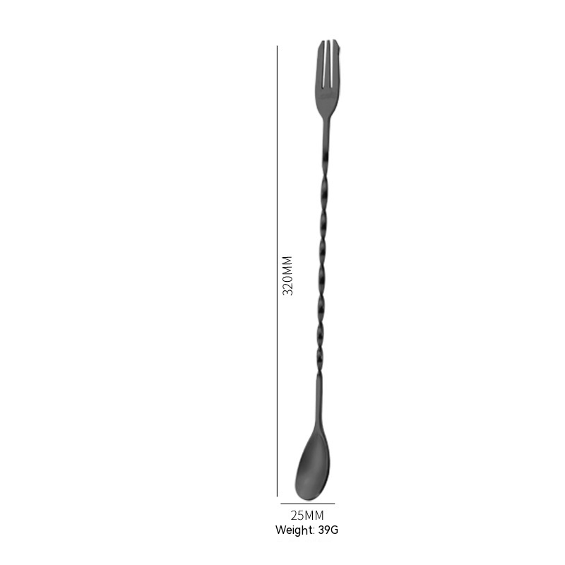 410 Black Large Spoon