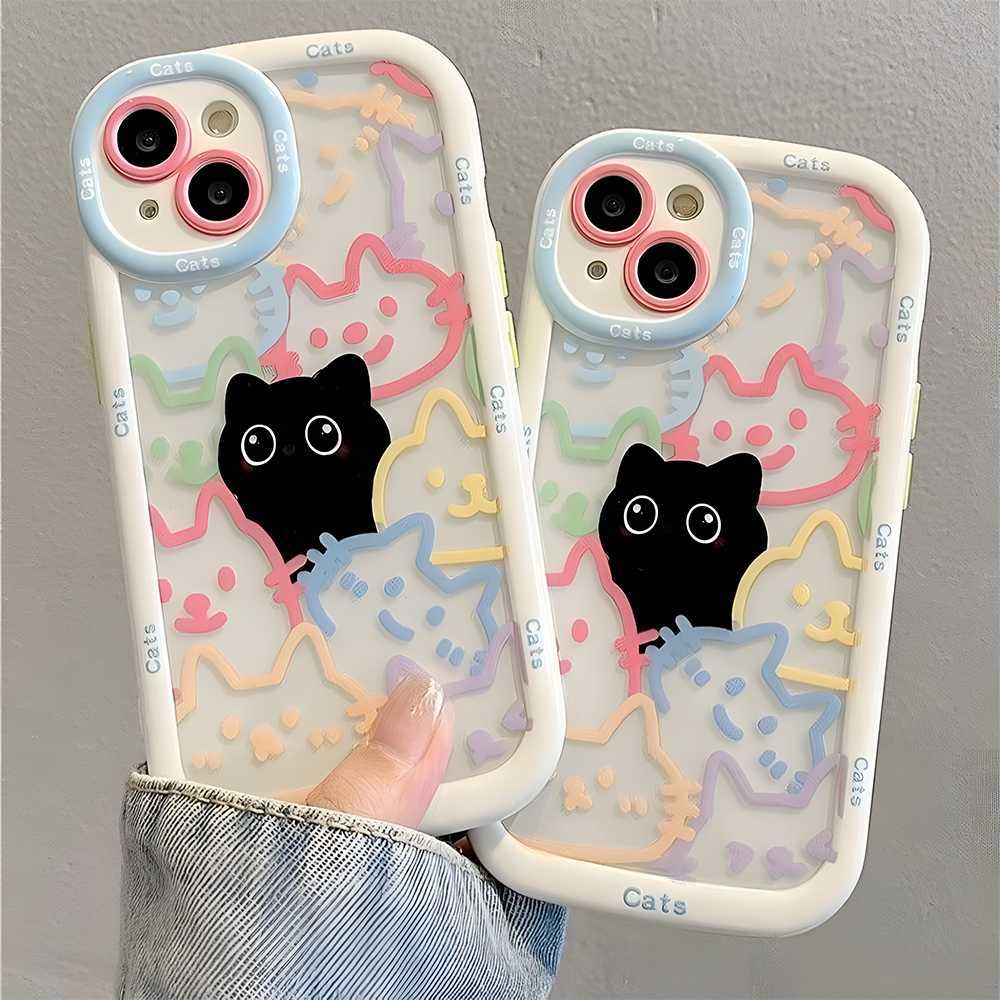 Color Cat Suitable Phone Case