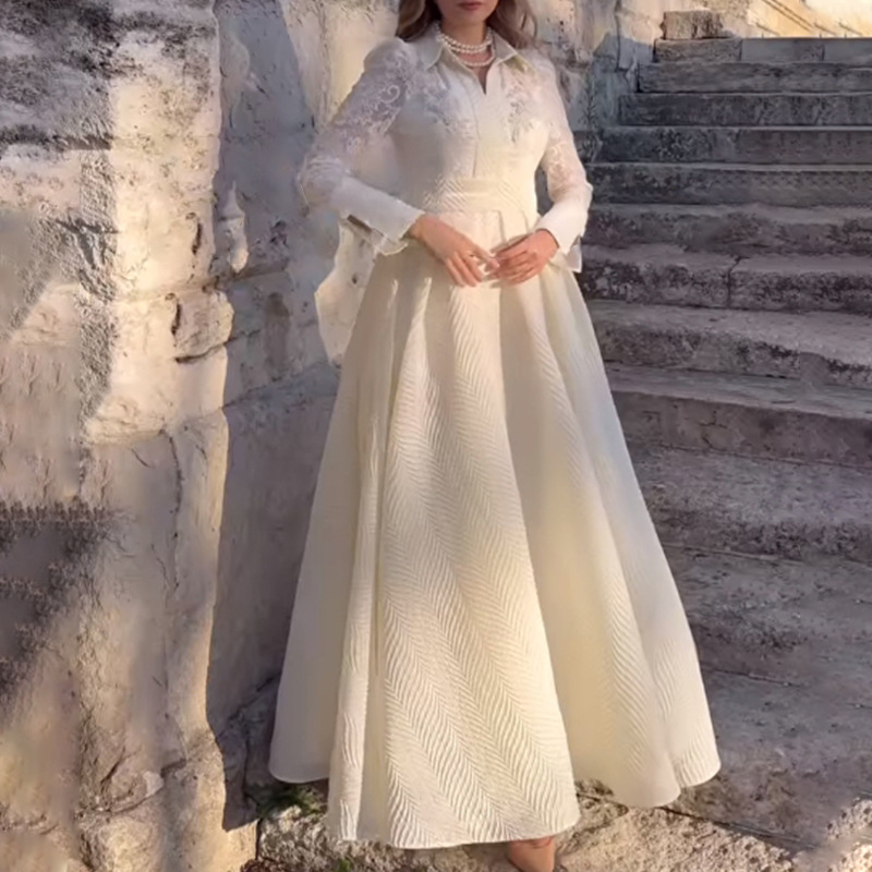 Long Sleeve Lace Dress, picture 3 of 7