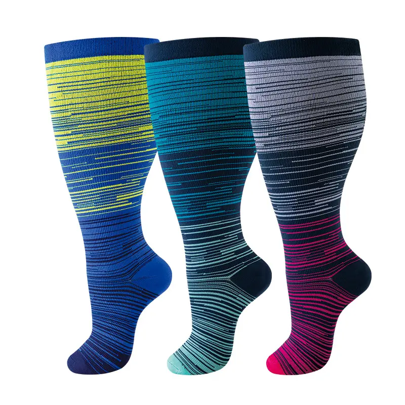Plus-size Compression Socks, Nylon Nurse Socks