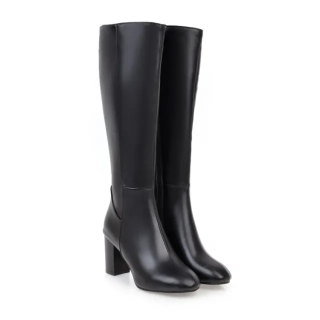 High heeled Thigh Boot Over The Knee Women Black - Shop at LoveMi