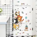 Cat Jiaraohan Children's Room Bedroom Decorative Door Sticker view 4