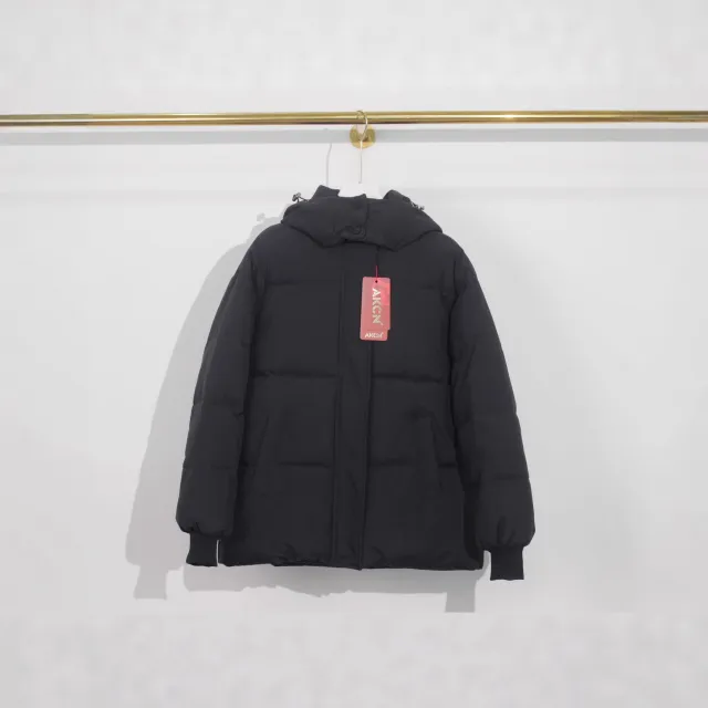 Hooded Korean Style Cotton Clothes Women's Short Black - Shop at LoveMi