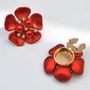 Red Petal Red Bead