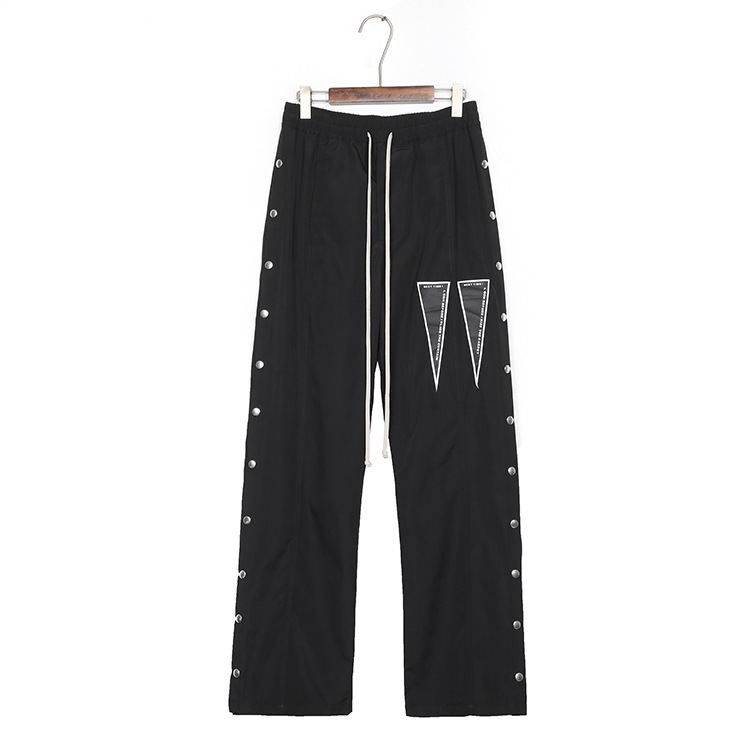 Men's Wide Leg Casual Trousers