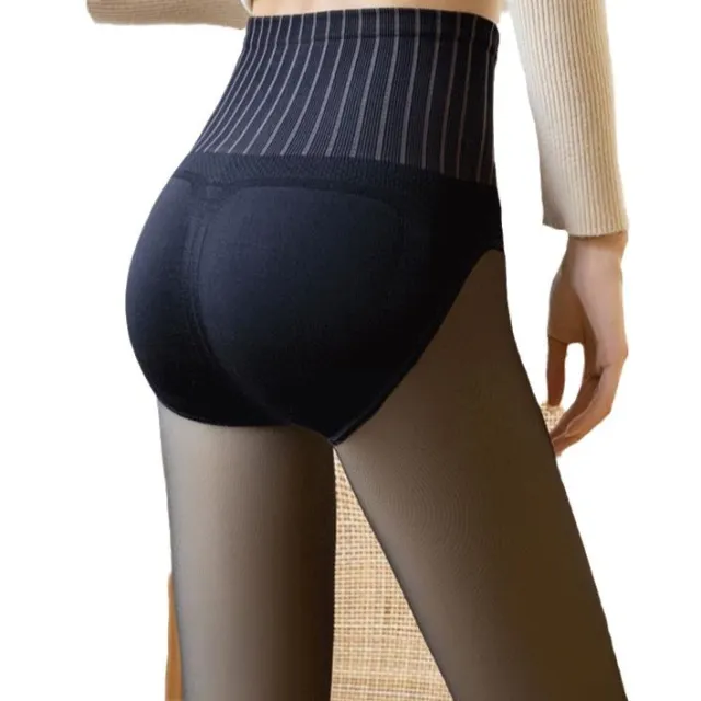 Water Light Socks Black See through One piece Trousers Fleece lined Thickened Bikini Body Stocking - Shop at LoveMi