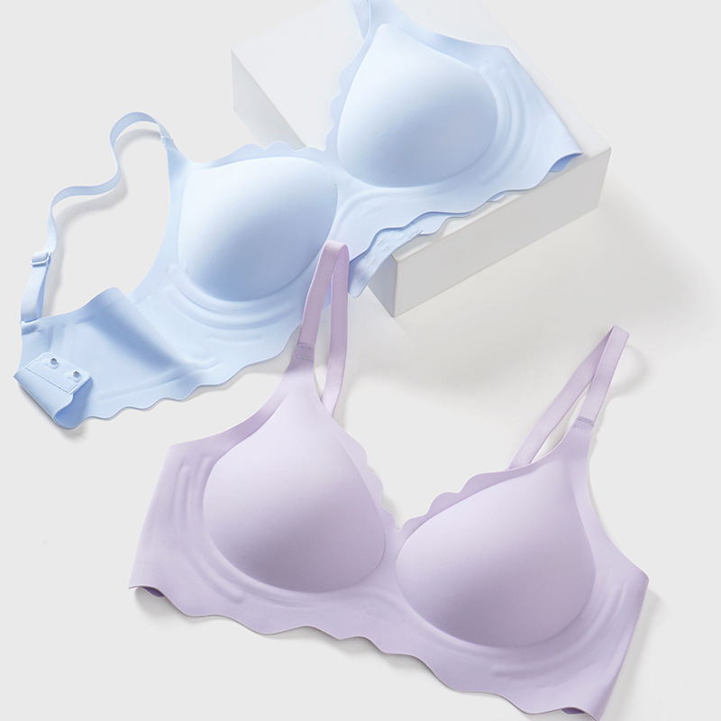 Back-fastening Wireless Traceless Womens Lingerie