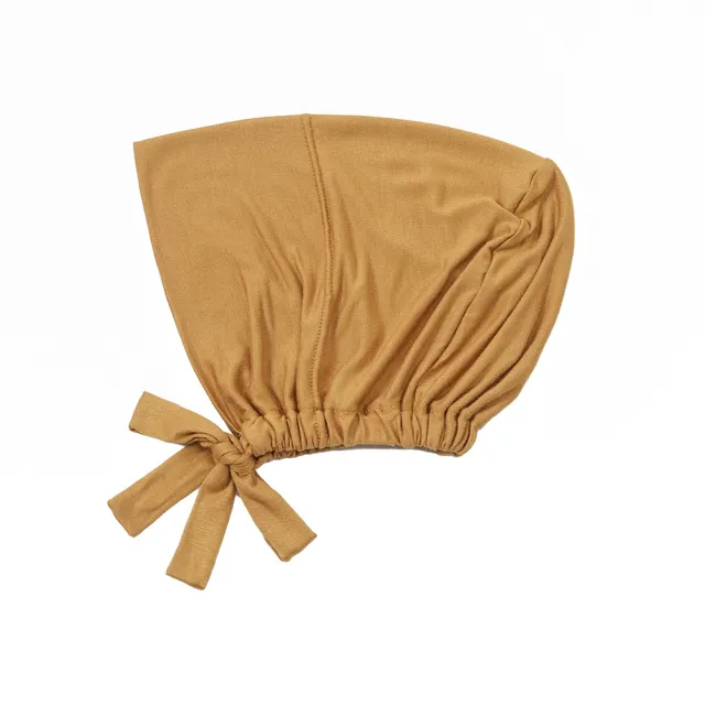 New Elastic Elastic Lace up Ethnic Headscarf Chemotherapy Base Hat 17 Khaki - Shop at LoveMi