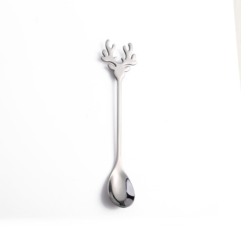 Elk Spoon Silver