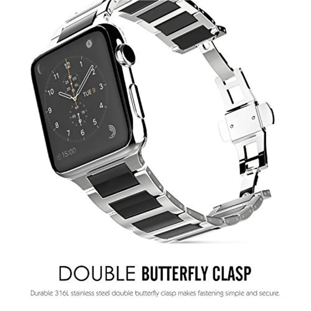 Universal Stainless Steel And Black Ceramics Apple