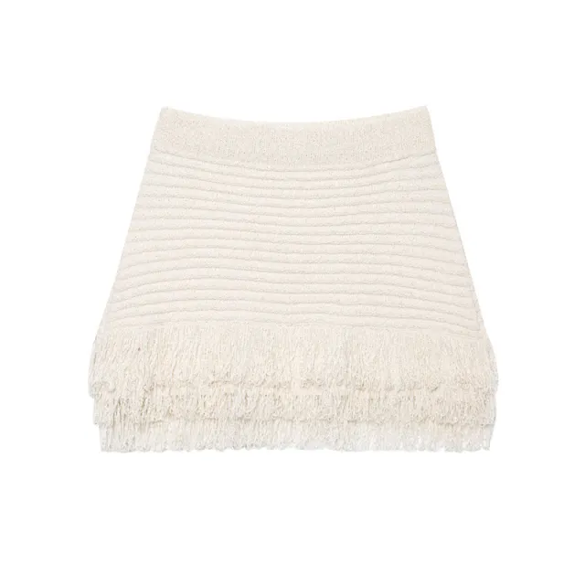 Women's Lapel Long Sleeve Knitted Coat Skirt Skirt - Shop at LoveMi