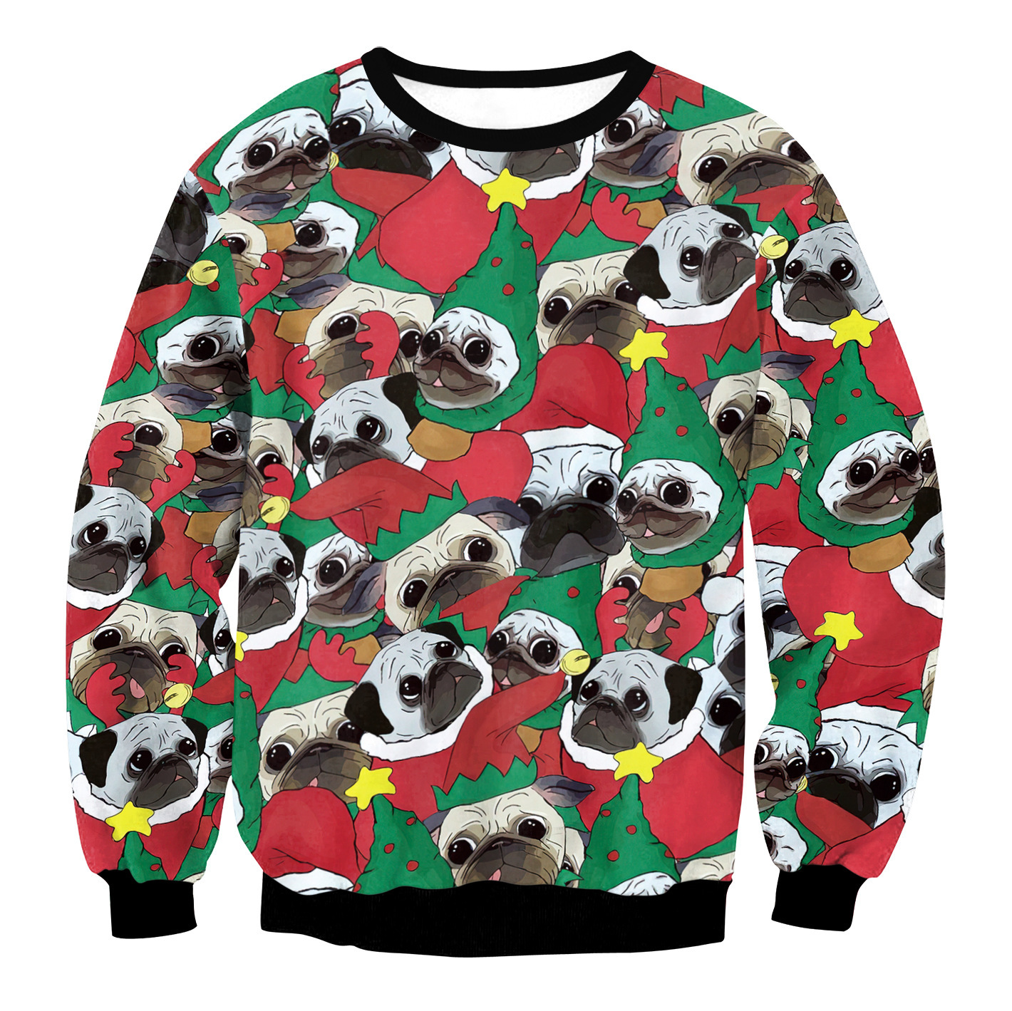 Fashion Round Neck Christmas Sweater