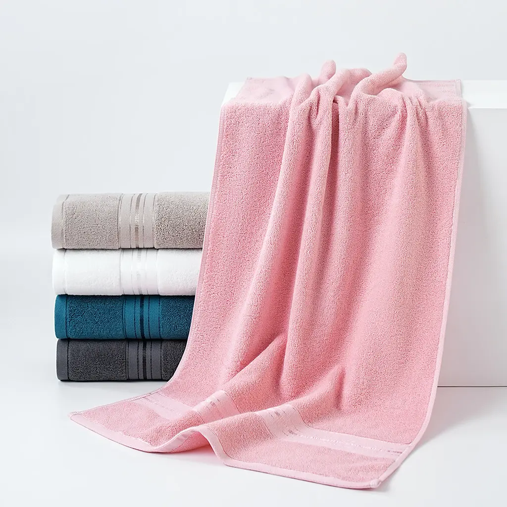 Pure Cotton Bath Towels