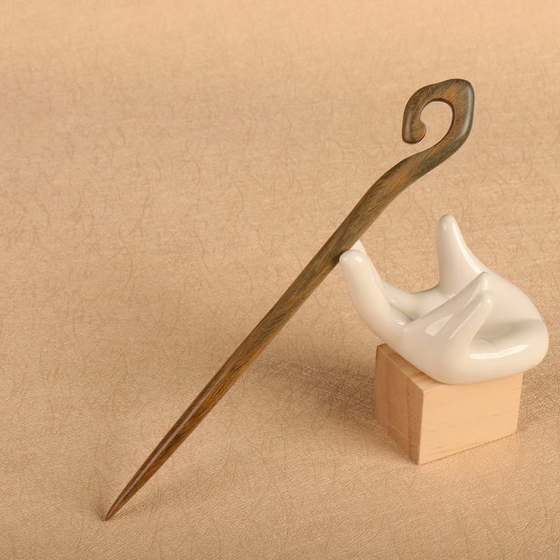 Green Sandalwood Hairpin Hairpin Antiquity Hair Clasp 27