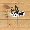 Black And White Sports Car Hb