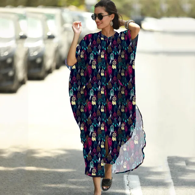 Vacation Robe Sun Protection Clothing Cardigan Beach Jacket Bikini Cover up Swimsuit Blouse Zs16509 - Shop at LoveMi
