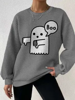 Women's Round Neck Sweater 3D Digital Printing - Zzy2023080215 - View 1