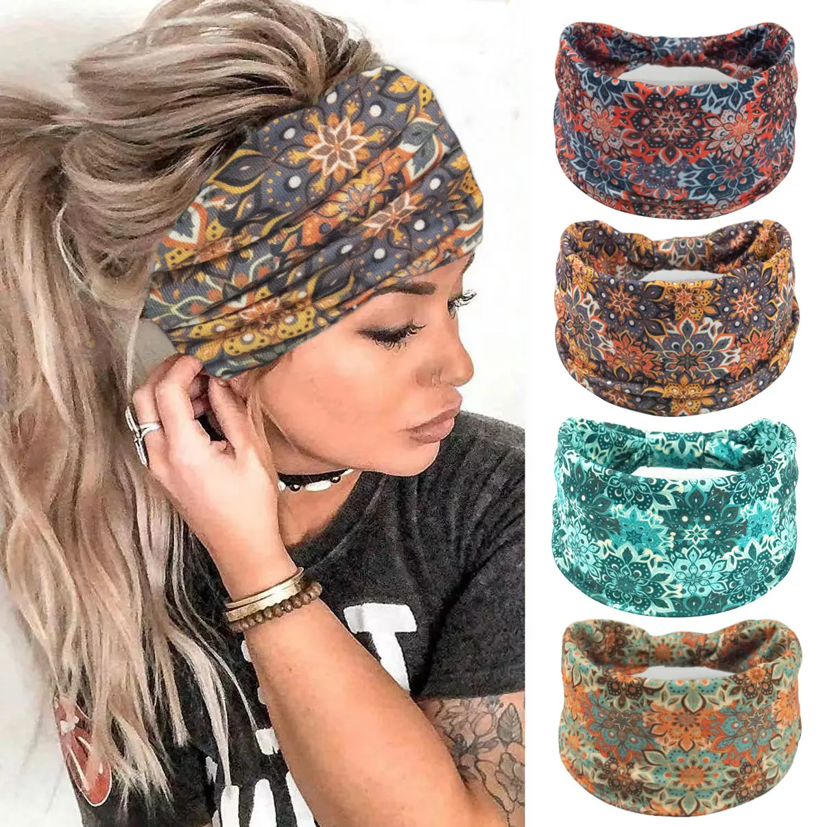 Bohemian Hair Band Sports Yoga