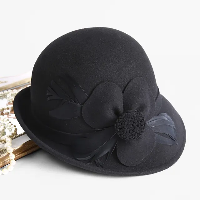 Winter Woolen Women's Shaping Cap Black - Shop at LoveMi