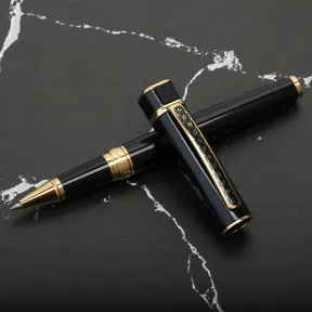 Close up of pen finish