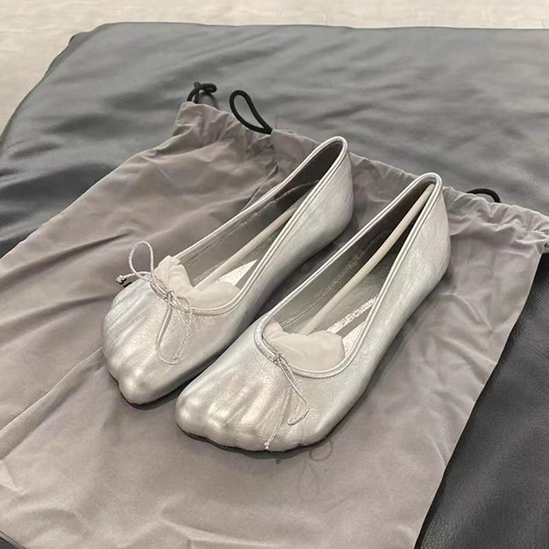 Niche Toe Shoes With Bows Womens Pumps