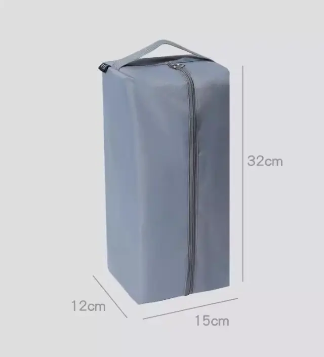 Travel Portable Clothing Shoe Storage Bag Light Grey - Shop at LoveMi