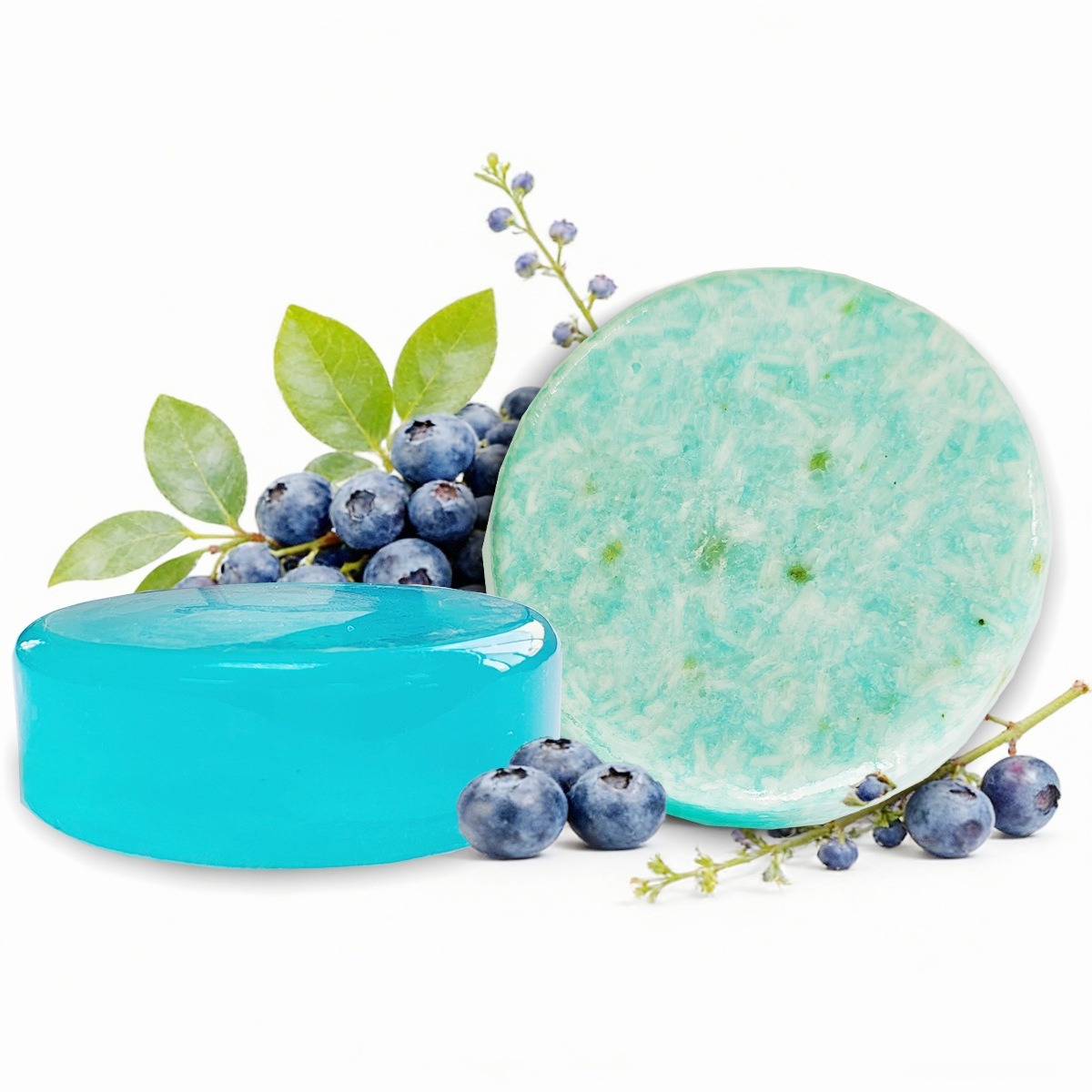 Amino Acid Blueberry Herbal Essential Oil Shampoo Bar