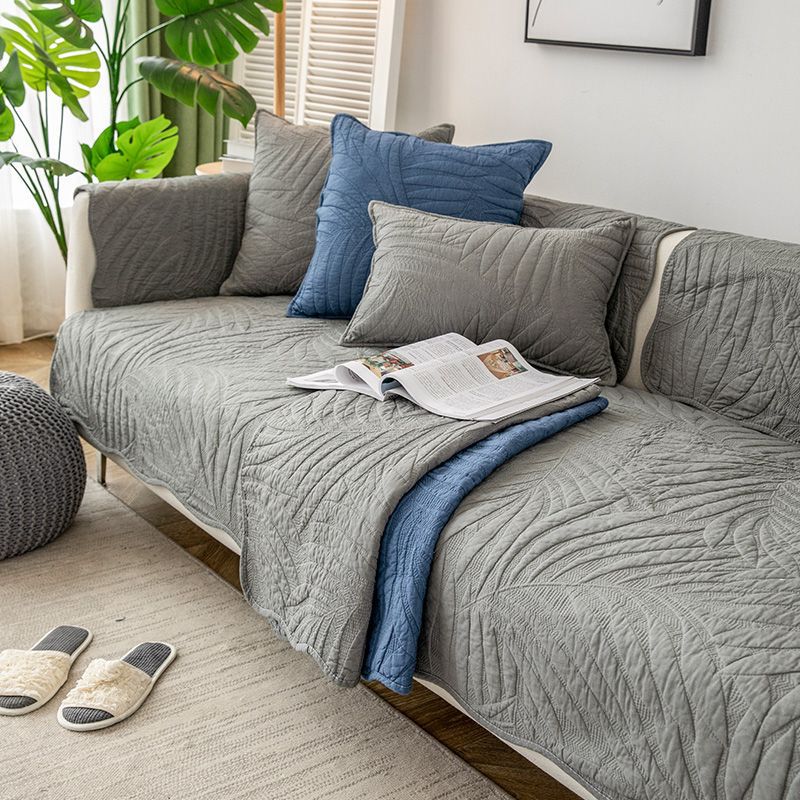 Nordic Simple Sofa Cushion Four Seasons Pure Cotton Fabric Non-slip