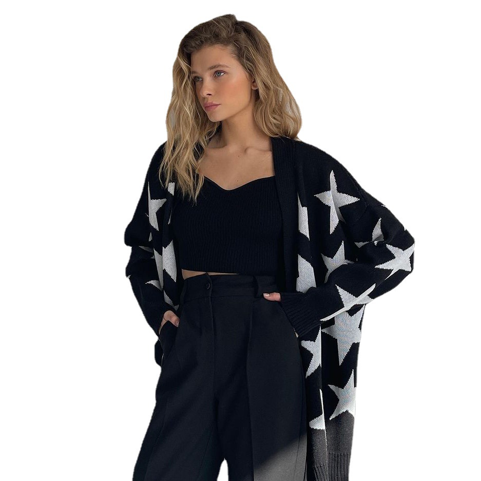 Loose Casual Sweater Long Sleeve Plus Size