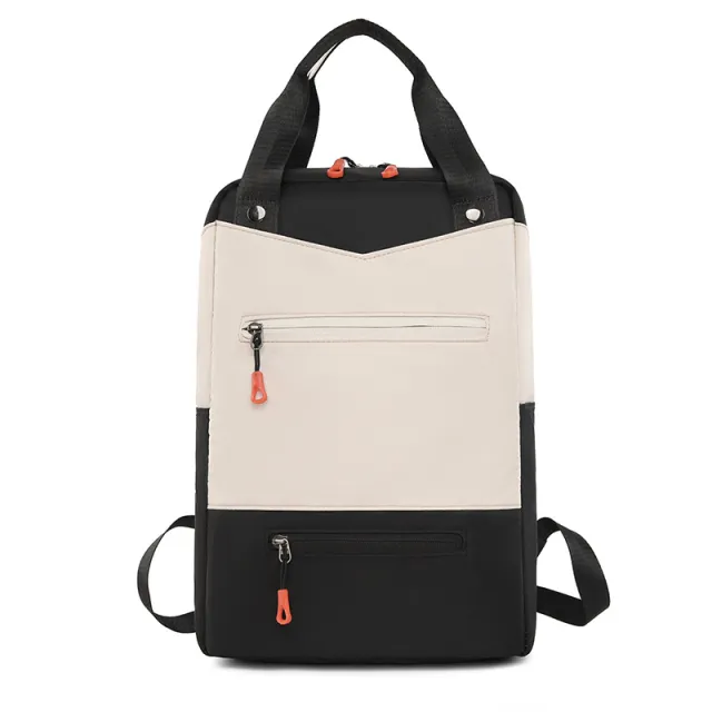 Women's Backpack Women's Large Capacity Fashion Oxford Cloth Outdoor Travel Leisure Portable Beige - Shop at LoveMi