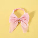 Pink Princess Bow Collar