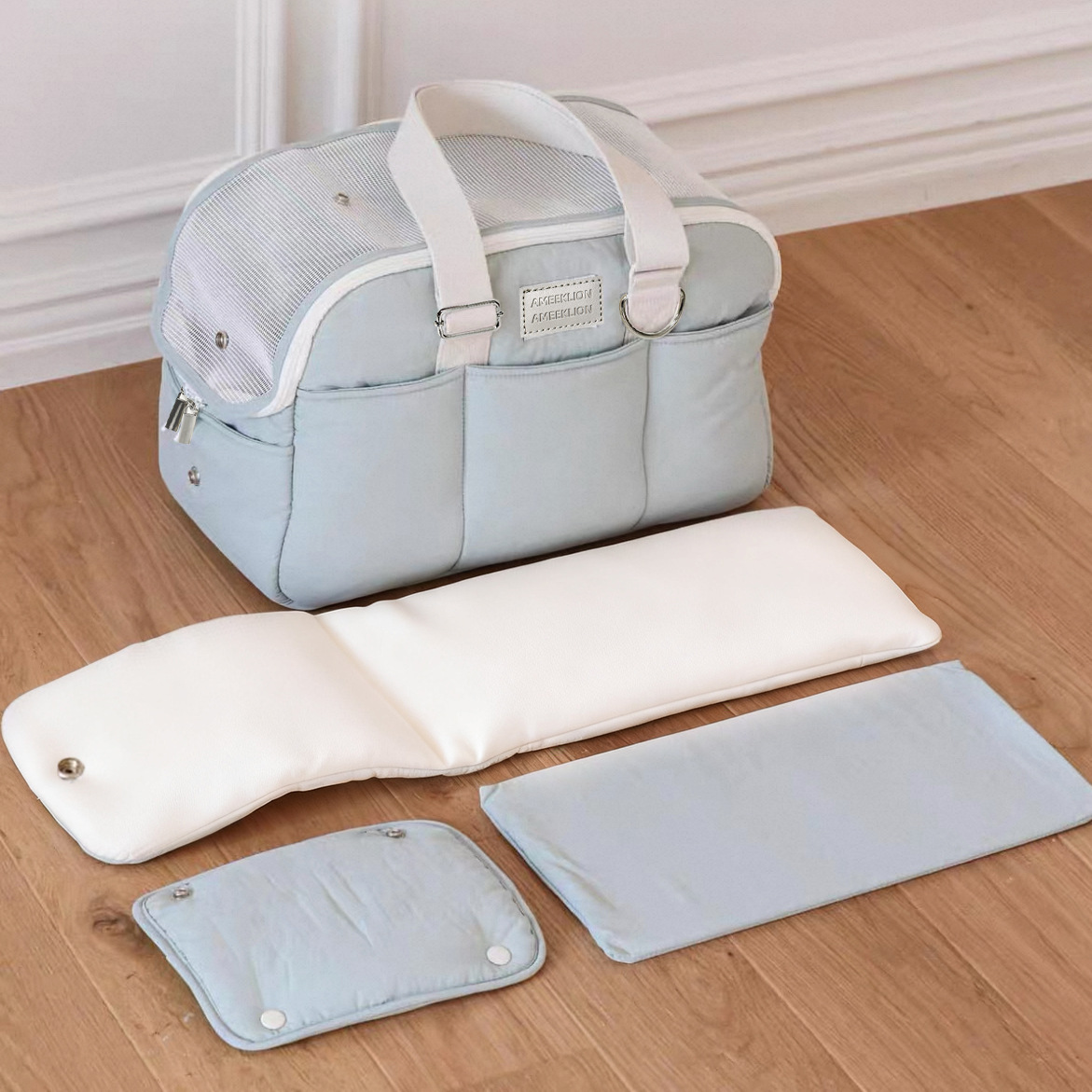 Large Capacity Pet Shoulder Bag - Portable Breathable Carrier for Cats and Dogs - Lightweight Travel Tote with Adjustable Strap - Large Capacity Pet Shoulder Bag - Portable Breathable Carrier for Cats