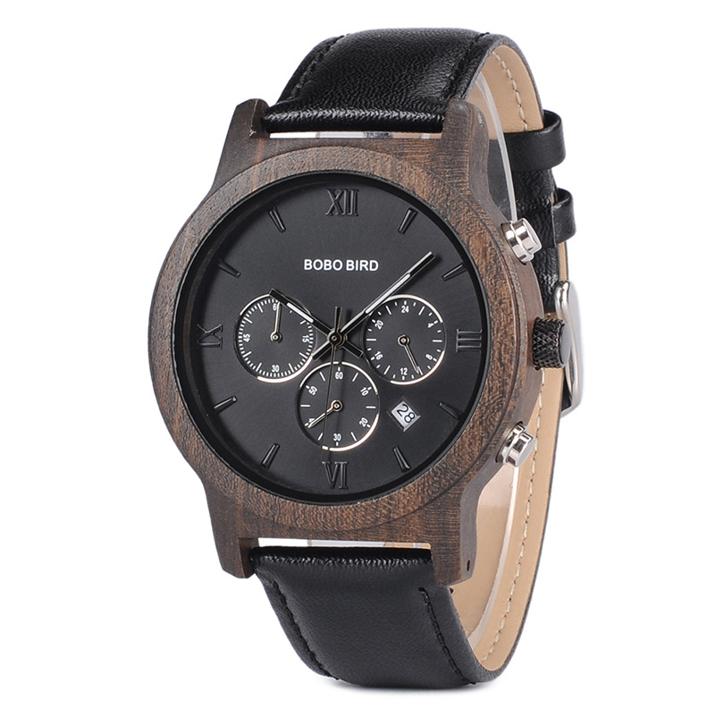 Wooden Watch Simple And Casual Quartz Movement 5
