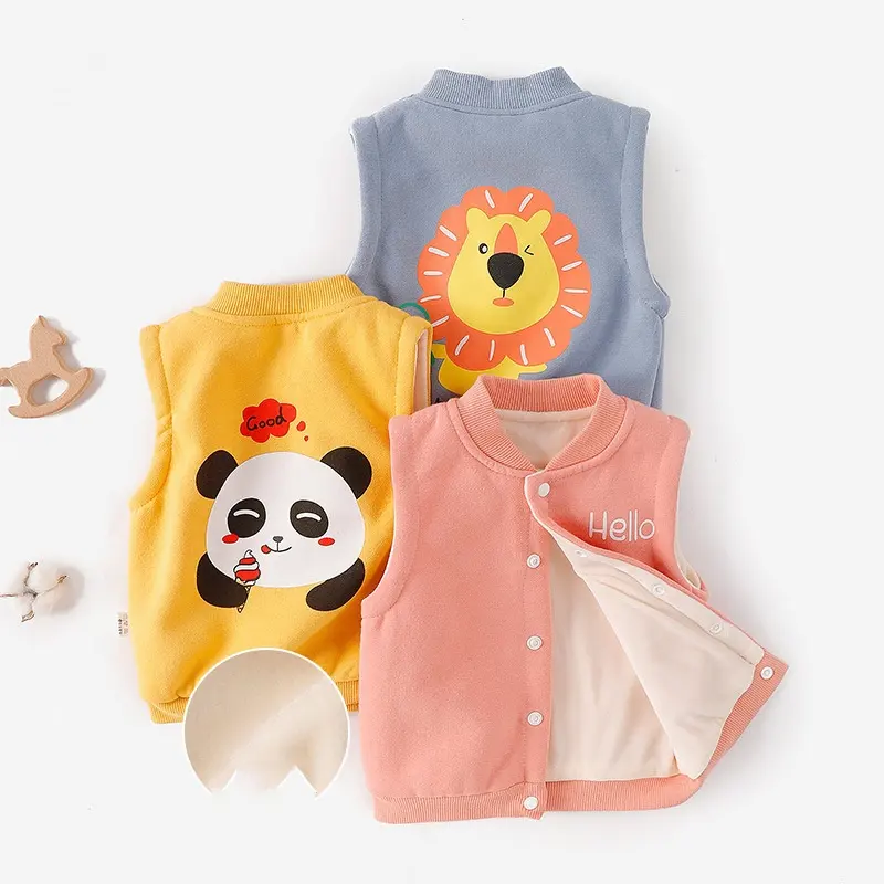 Children's Vest Spring Autumn And Winter Outer