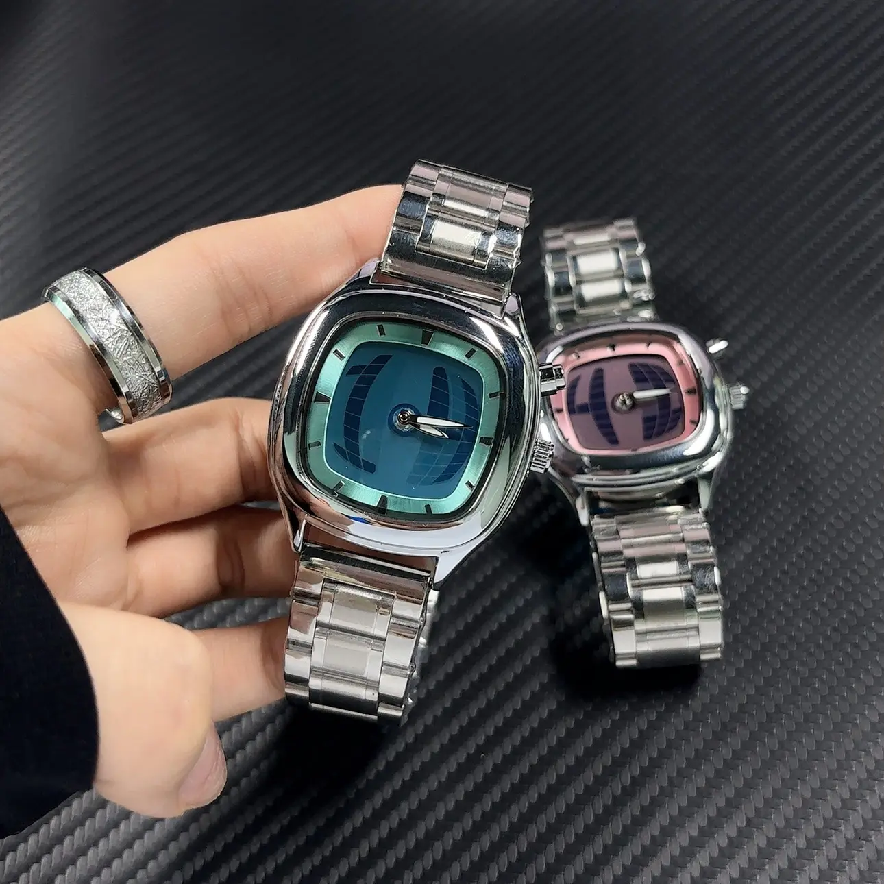 Retro-style Digital Display Watch