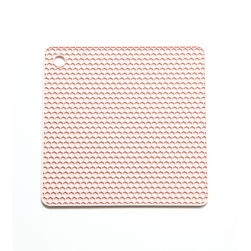 Pink Square Heat Proof Mat