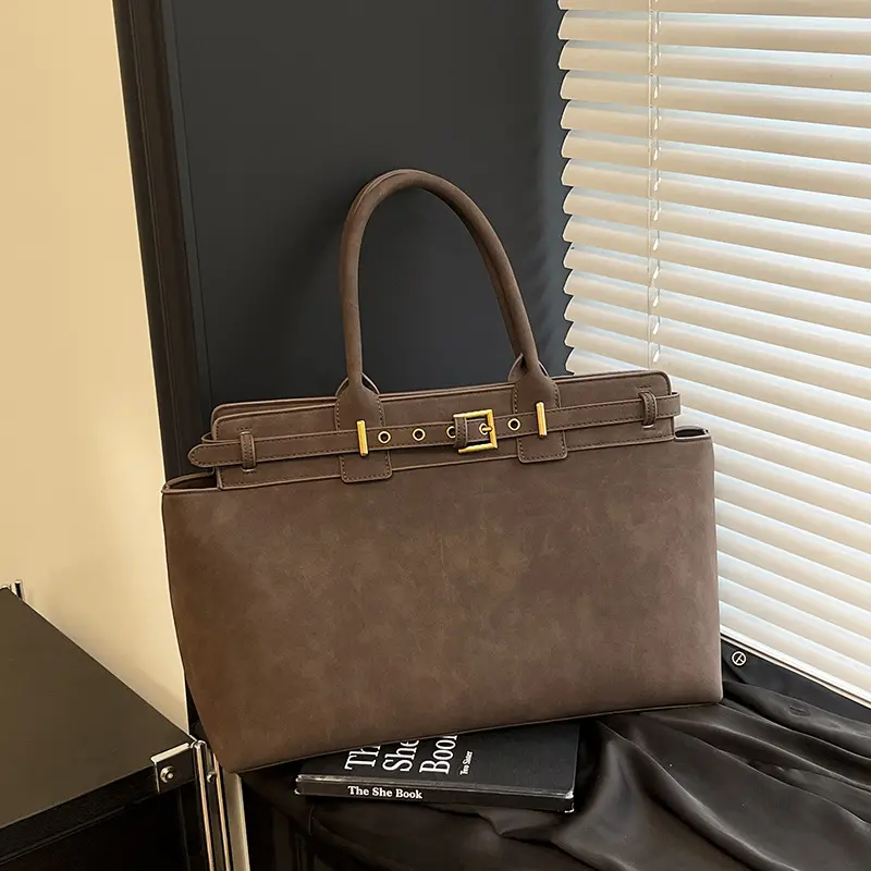 Large-capacity New Matte Vintage Shoulder Tote Bag