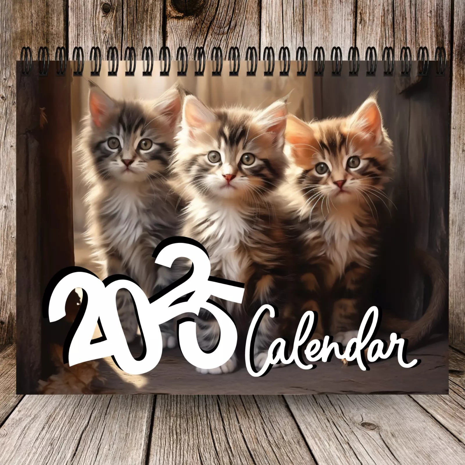 2025 Kitty Cat Calendar