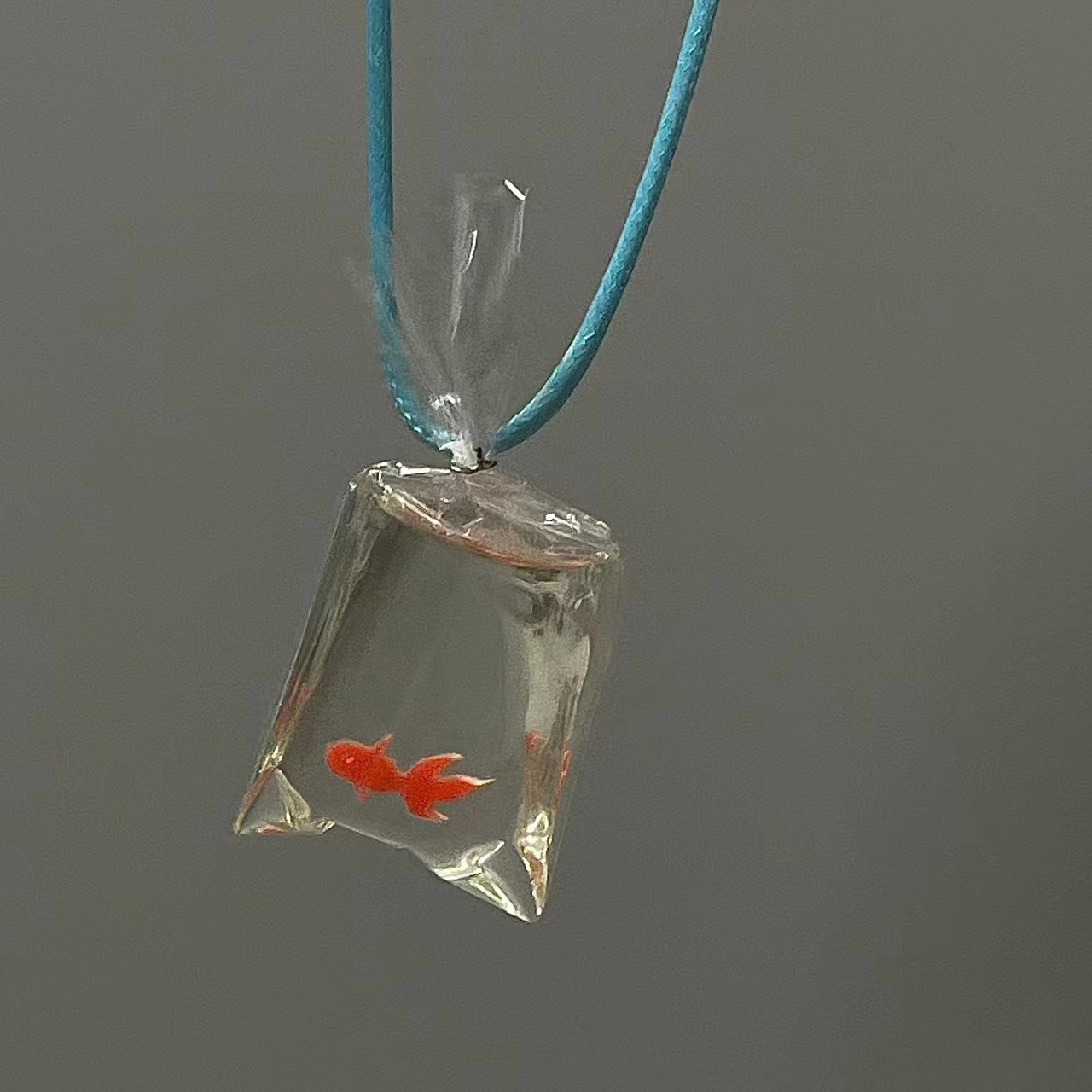Women's Creative Cute Goldfish Necklace