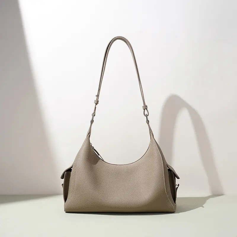 First Layer Cow Underarm Shoulder Bag