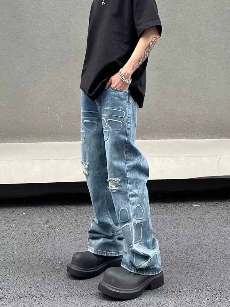 New Washed Vintage Winter Ripped Jeans