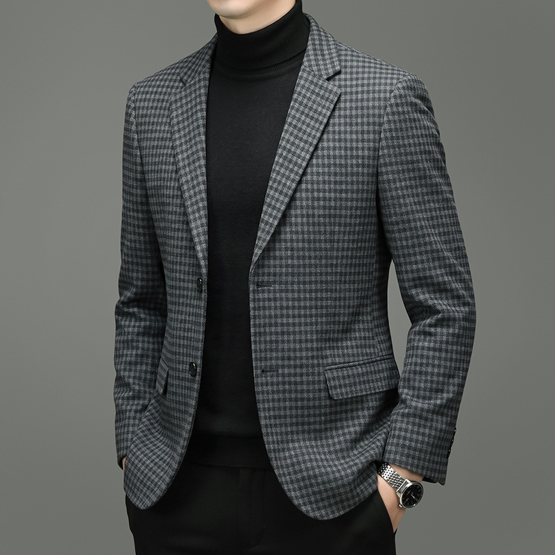 Wool-Blend Fleece-Lined Jacket, picture 4 of 8