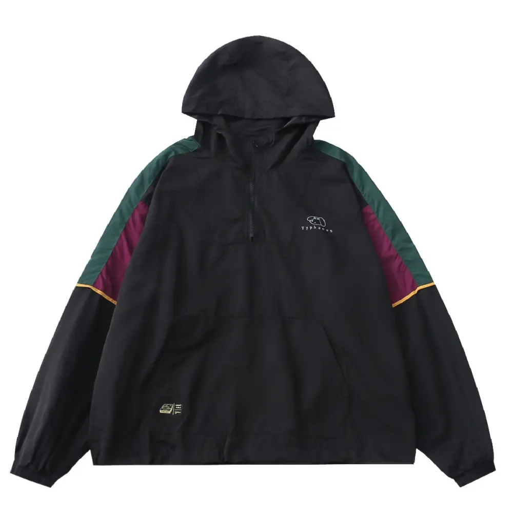 Hooded Pullover Jacket Shell