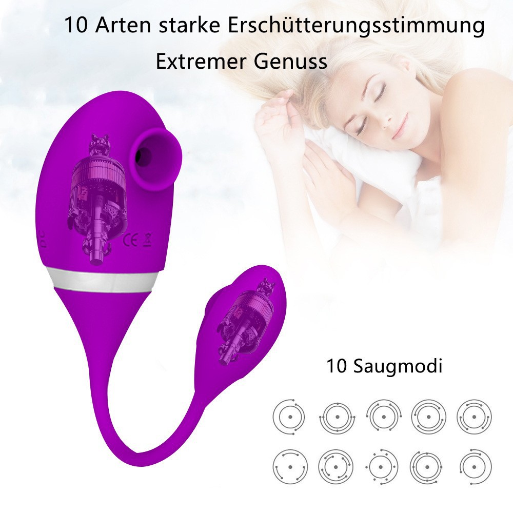 Multi-frequency Vibrating Love Egg With Wireless Remote Control For Intense Stimulation