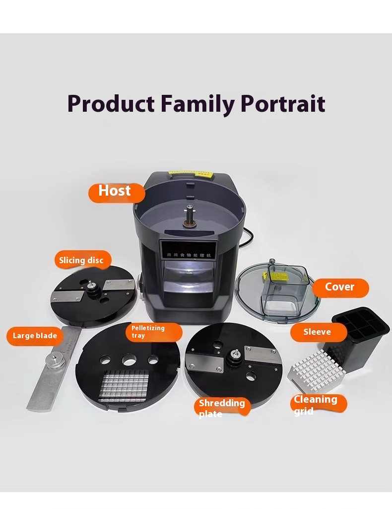 Commercial Vegetable Cutter Multi-function Automatic Dicing Slice - Image 8