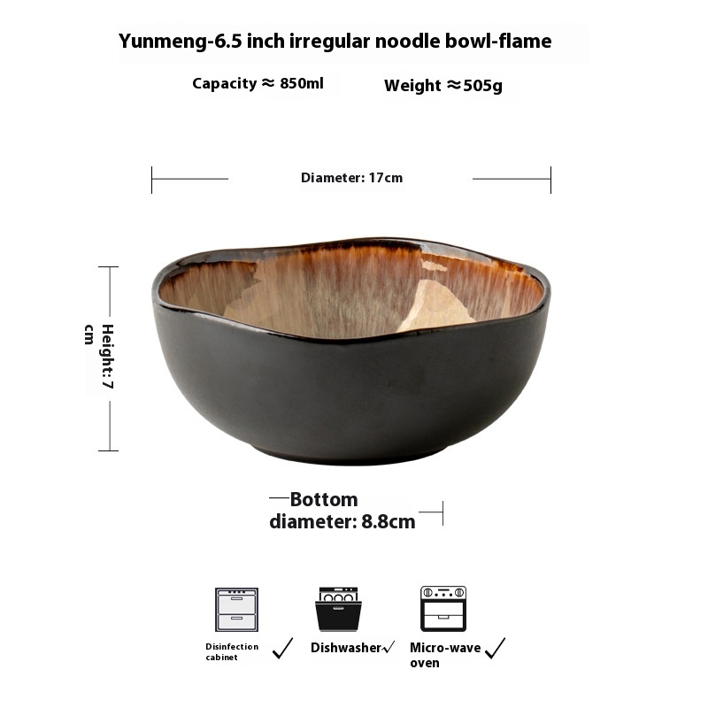 6.5 inch noodle bowl