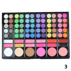 78Color Eyeshadow Palette Matte Shimmer - Color3 - View 1